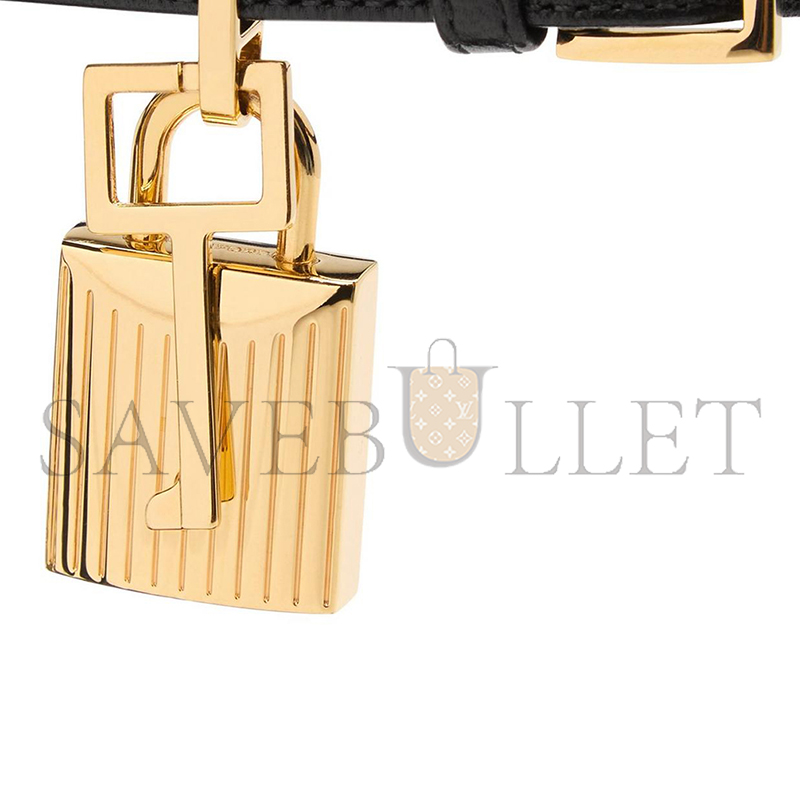 TOM FORD SHINY LEATHER PADLOCK POINTY NAKED SANDAL W2272 TOM FORD SHINY LEATHER PADLOCK POINTY NAKED SANDAL W2272